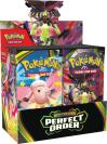 The Pokémon TCG: Perfect Order Booster Box on a white background