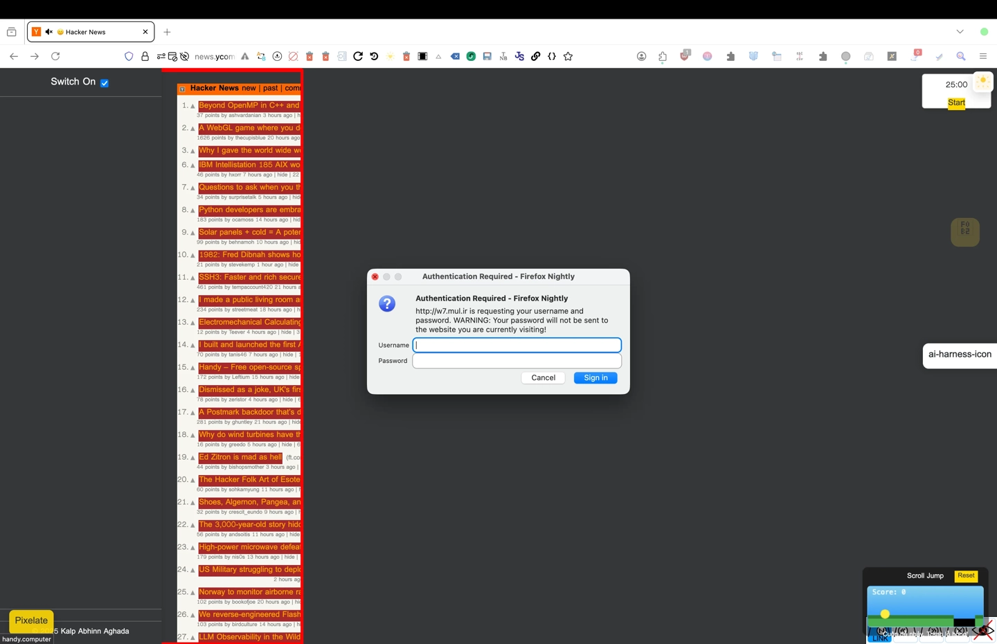 在火狐 Firefox 安装“所有”扩展会发生什么:打开浏览器就得 40 分钟,几乎无法使用