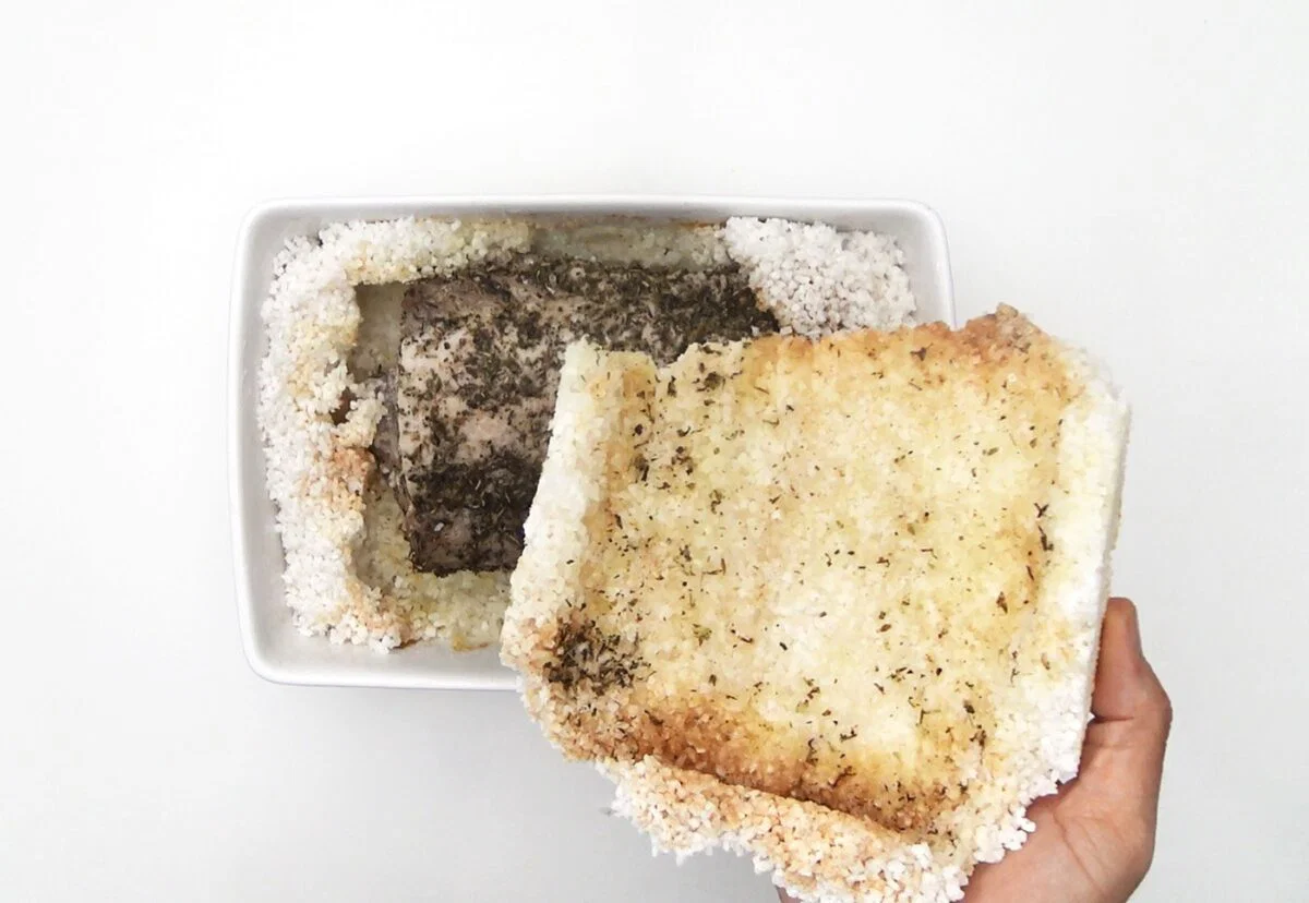 Cinta de lomo con especias y a la sal. Una receta fácil paso a paso