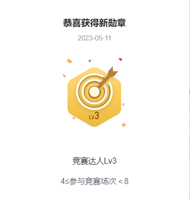 CSDN竞赛勋章_wanzhongLiao_1684742930