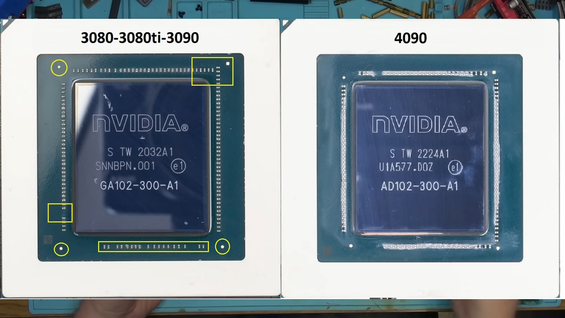Turing versus Blackwell cores