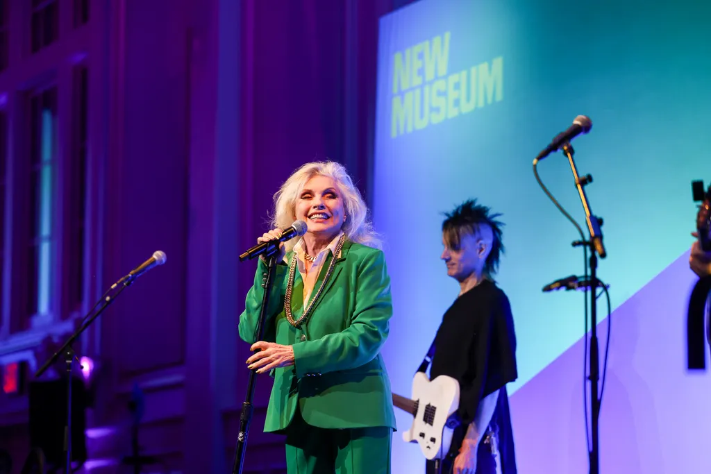 Image may contain Debbie Harry Adult Person Leisure Activities Music Musical Instrument Musician and Performer