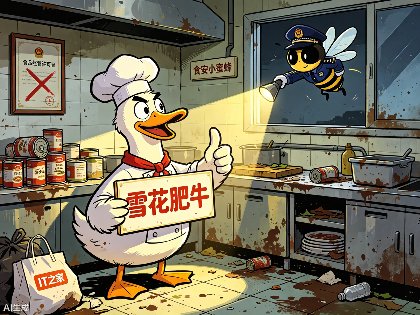 拿鸭肉冒充牛肉,上海公布一批网络餐饮食品安全典型案例