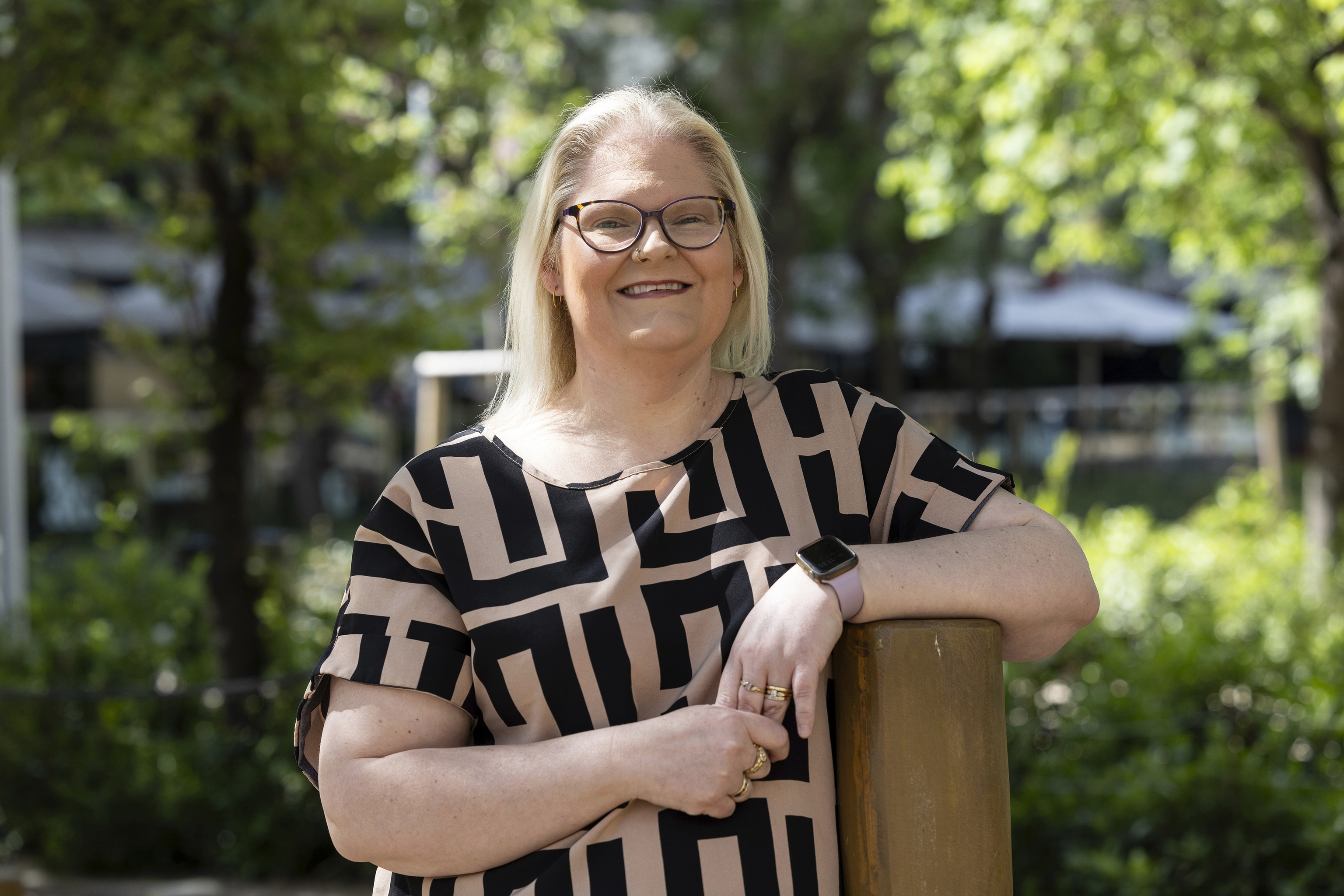 Louise Joy Brown en Barcelona donde asiste a la 6� edici�n del Congreso Internacional EBART.