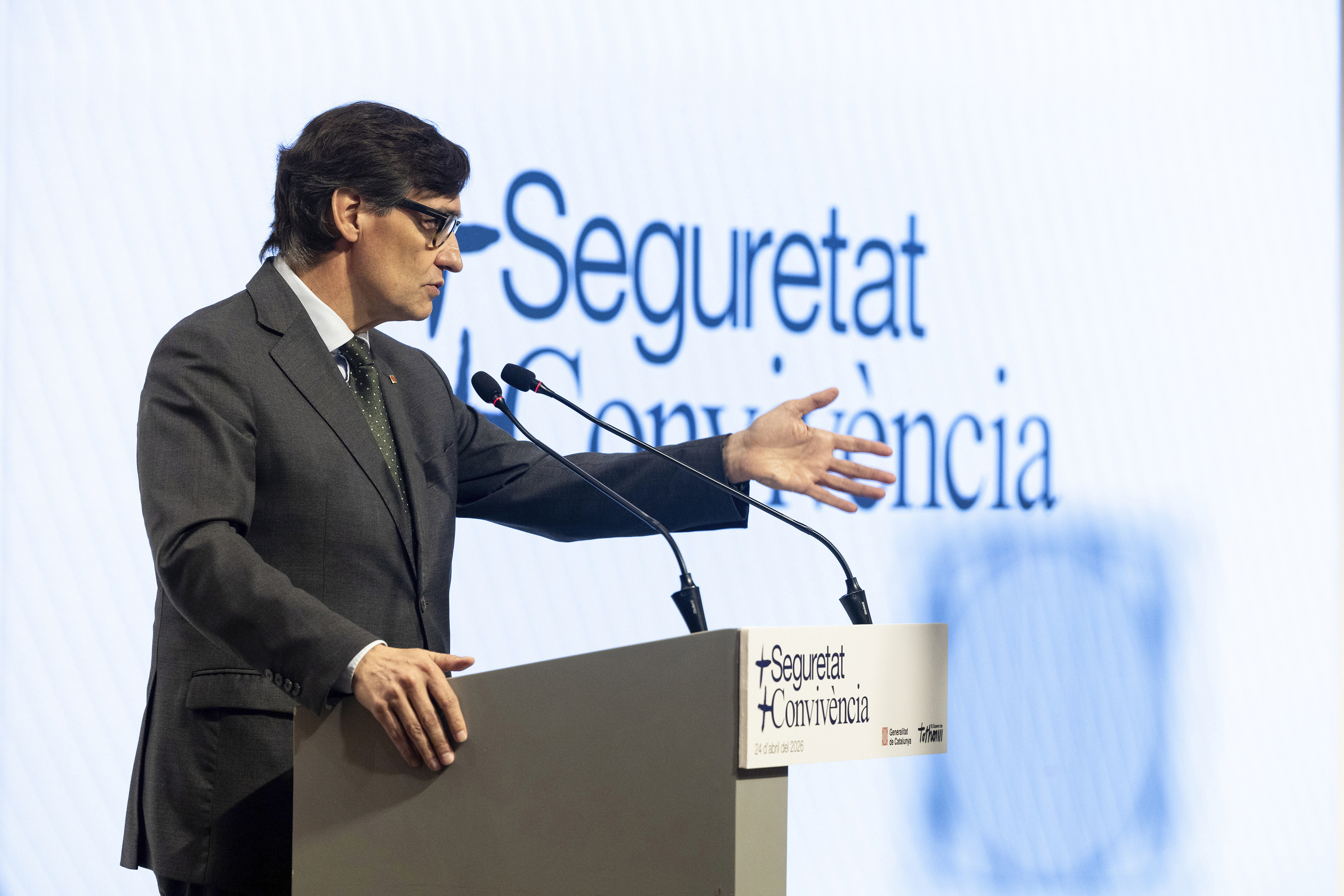 El presidente de la Generalitat, Salvador Illa.