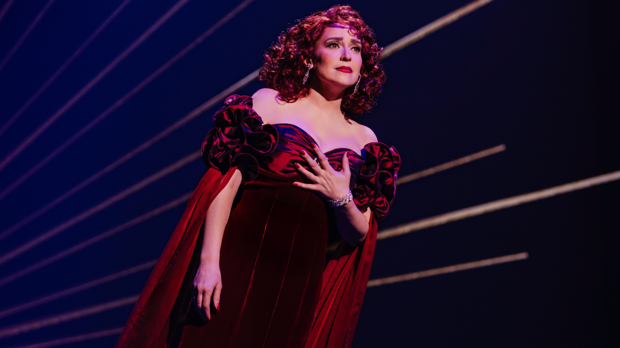 Jessica Vosk stars as Cee Cee Bloom in "Beaches: A New Musical."