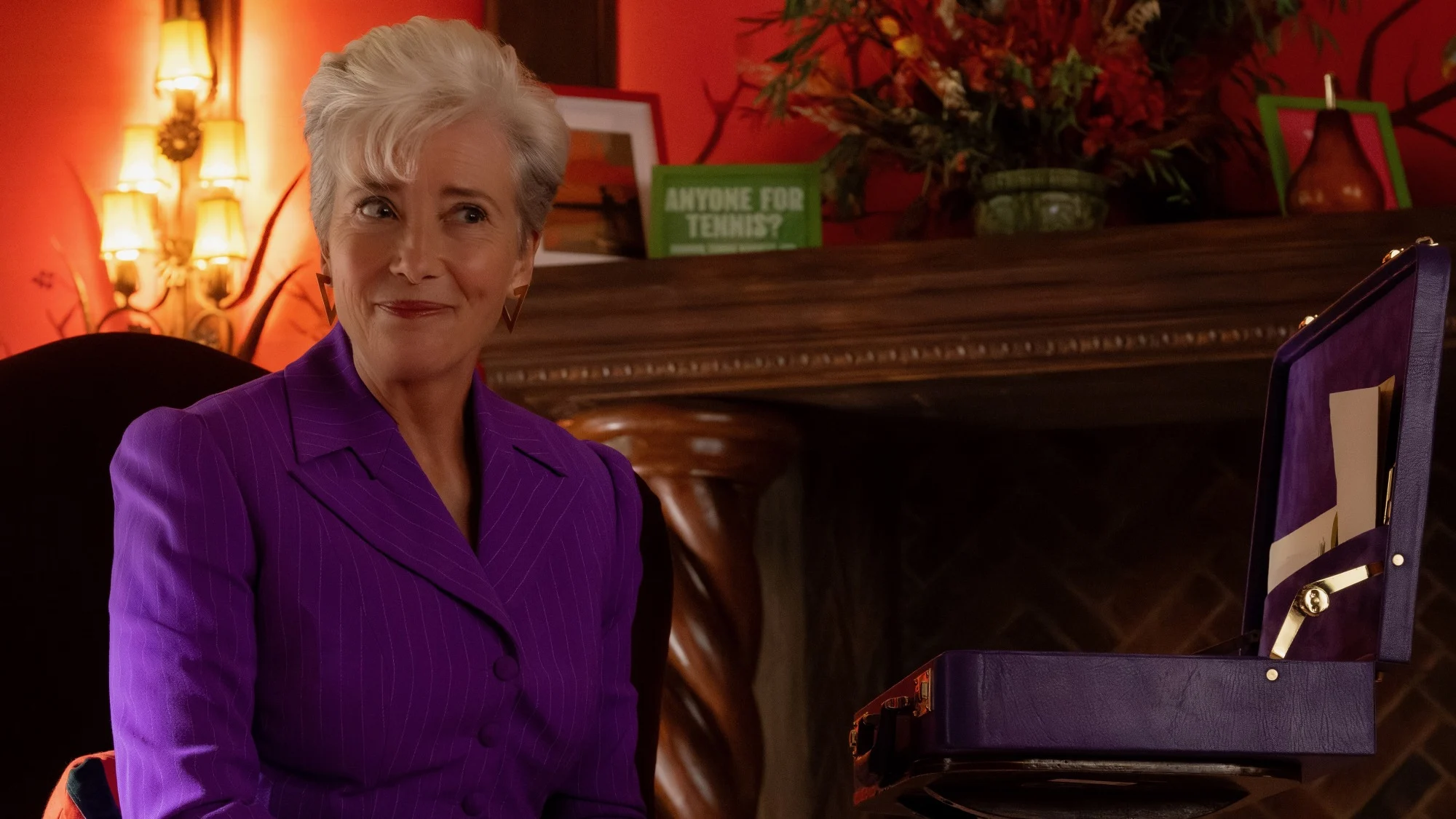 Emma Thompson stars as Lydia Harbottle in "The Sheep Detectives."