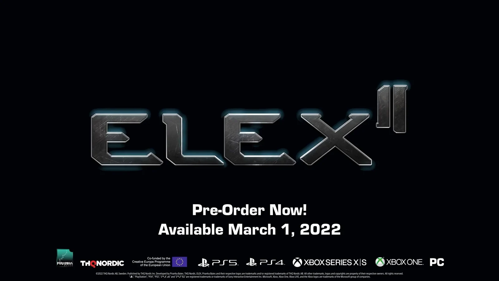 《ELEX II》新预告片公布,3月2日正式推出