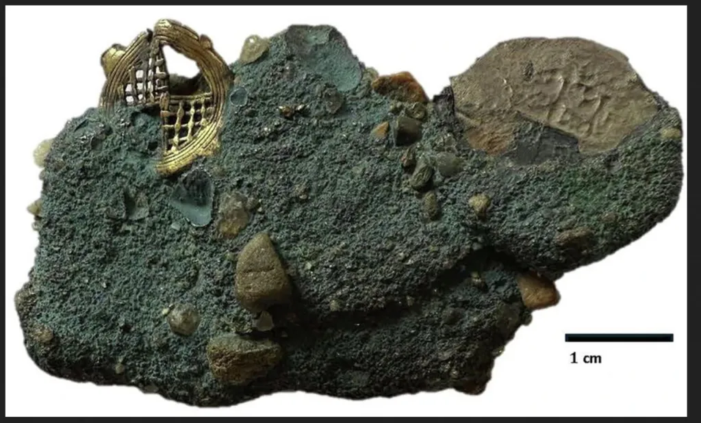Material del pecio de Whydah Gally