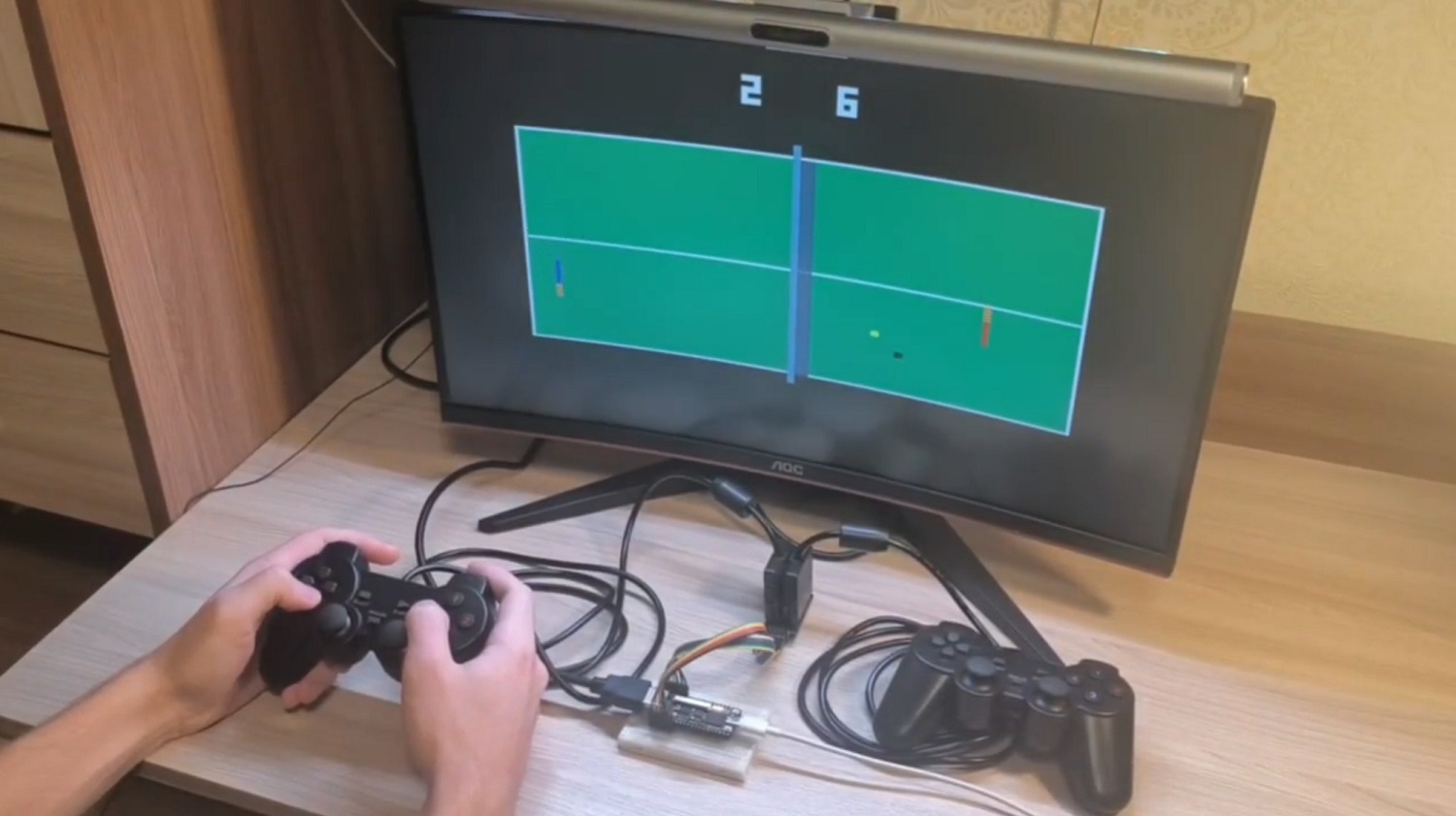 FPGA-реализация Брус-16 в действии