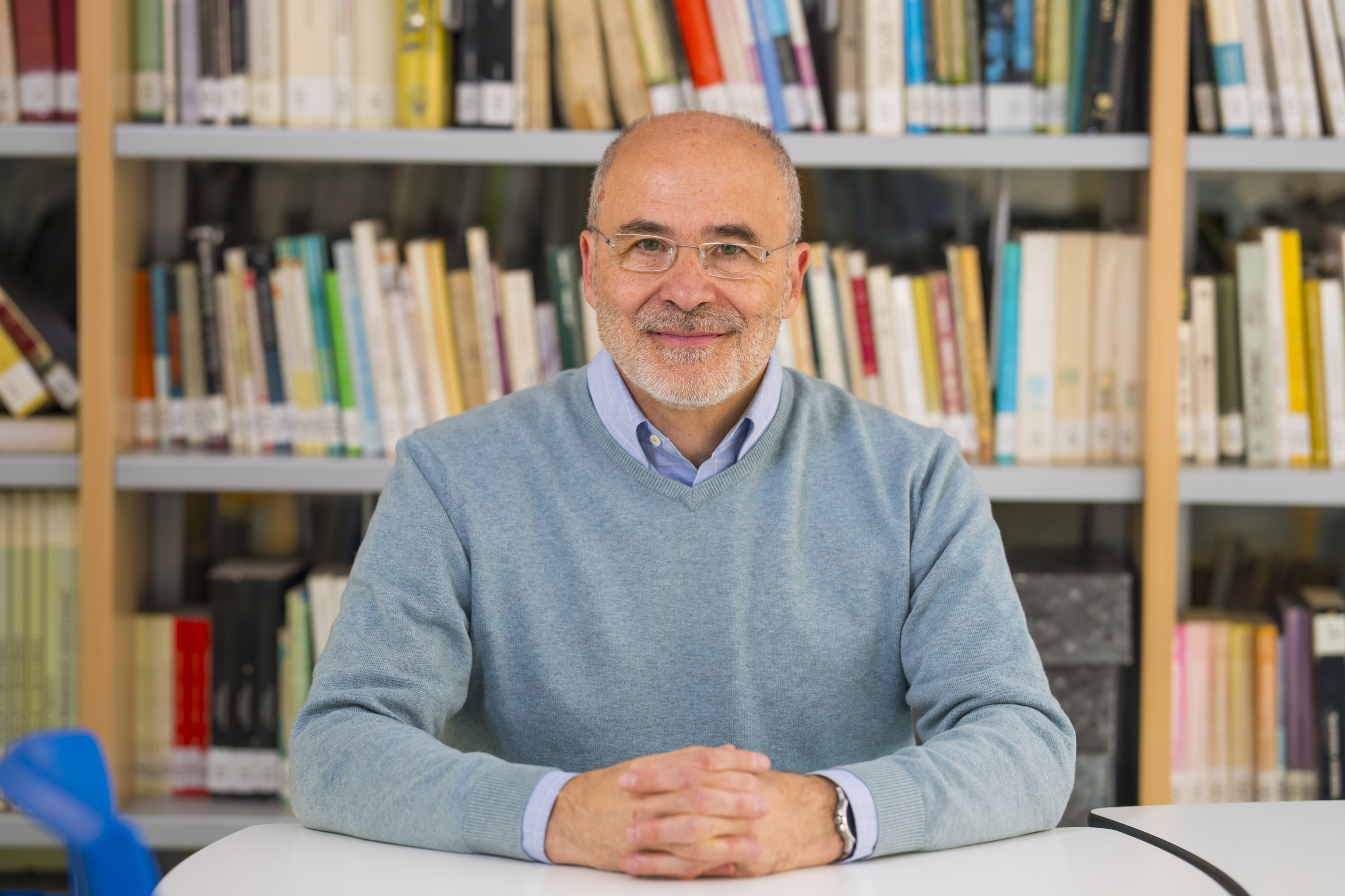 Juan Ram�n de la Serna, director del Colegio Internacional Newman.