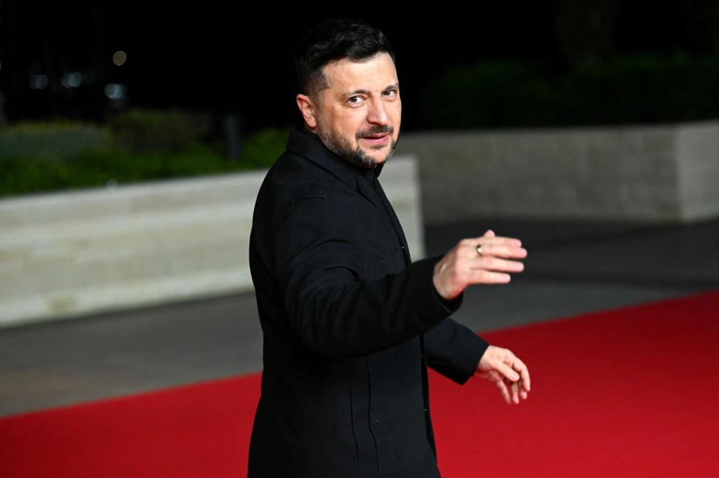 El presidente ucraniano, Volodimir Zelenski.