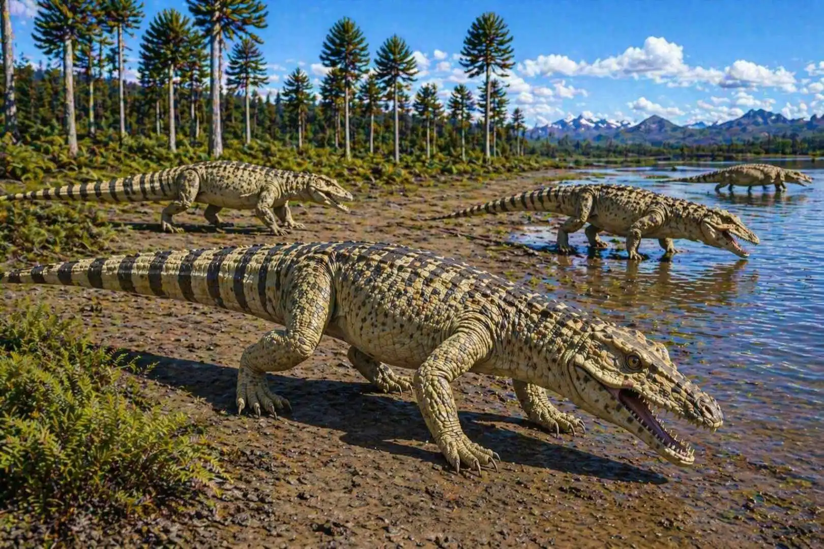 Un fósil olvidado en un cajón de museo revela a un pariente de los cocodrilos de hace 200 millones de años con una mordida poderosa