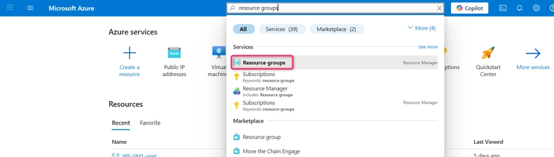 resource group