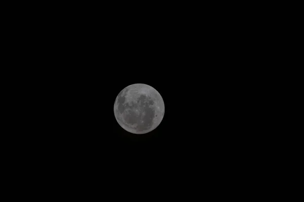 The moon in space