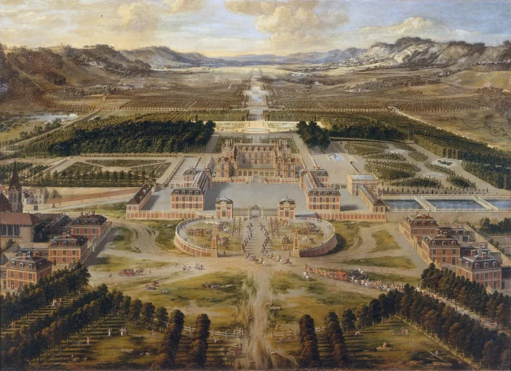 Versalles en 1668