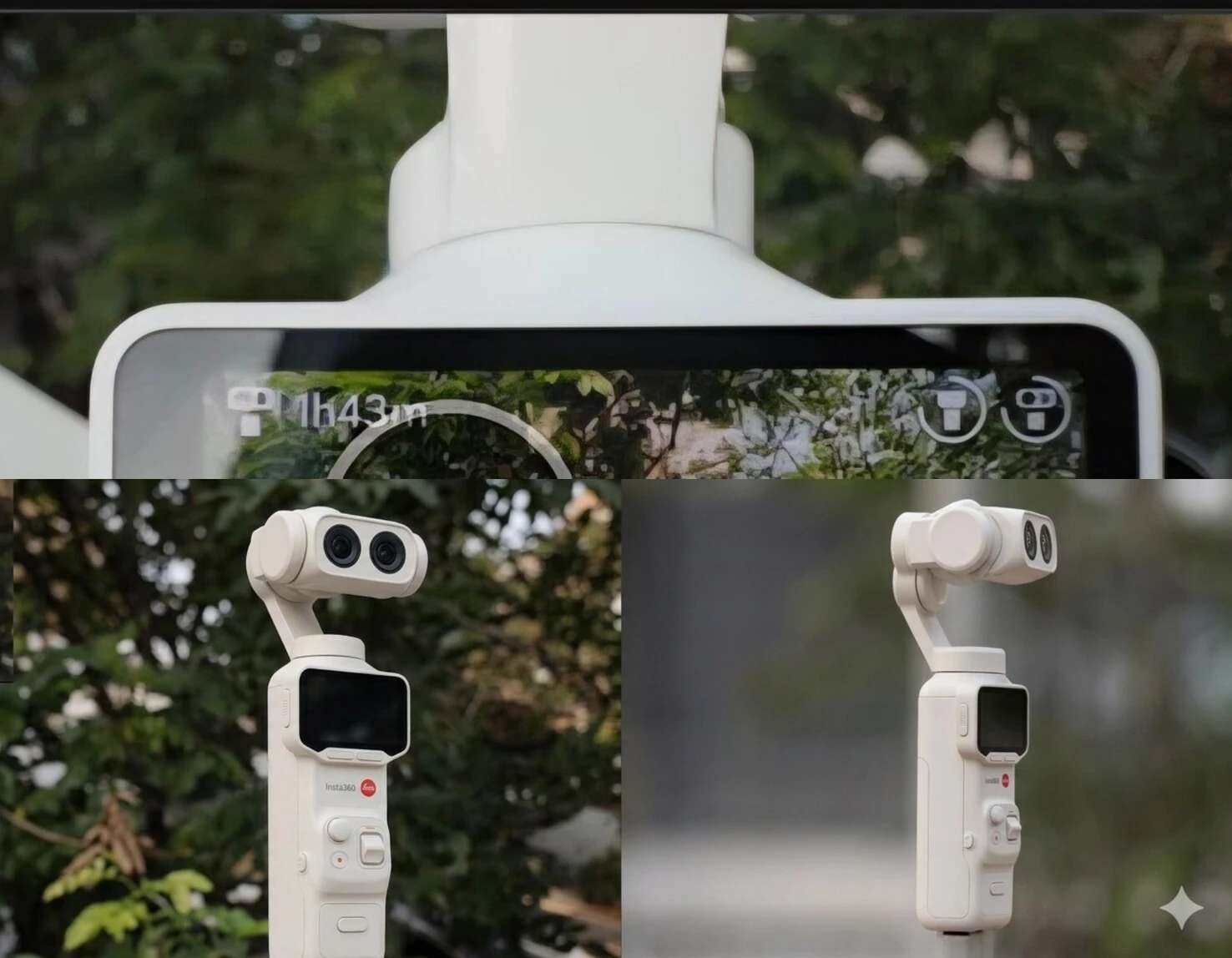 影石 Insta360 Luna Ultra 云台相机曝光:模块化设计,6 倍光学变焦镜头