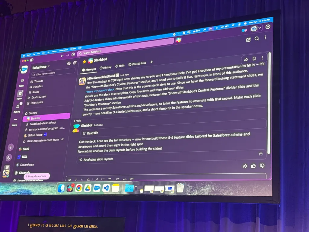 Reynolds had his prompt loaded and ready to go, including details about his context, exactly what he wanted, and who the audience was.