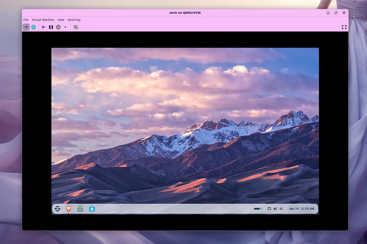 Zorin OS 18.1.