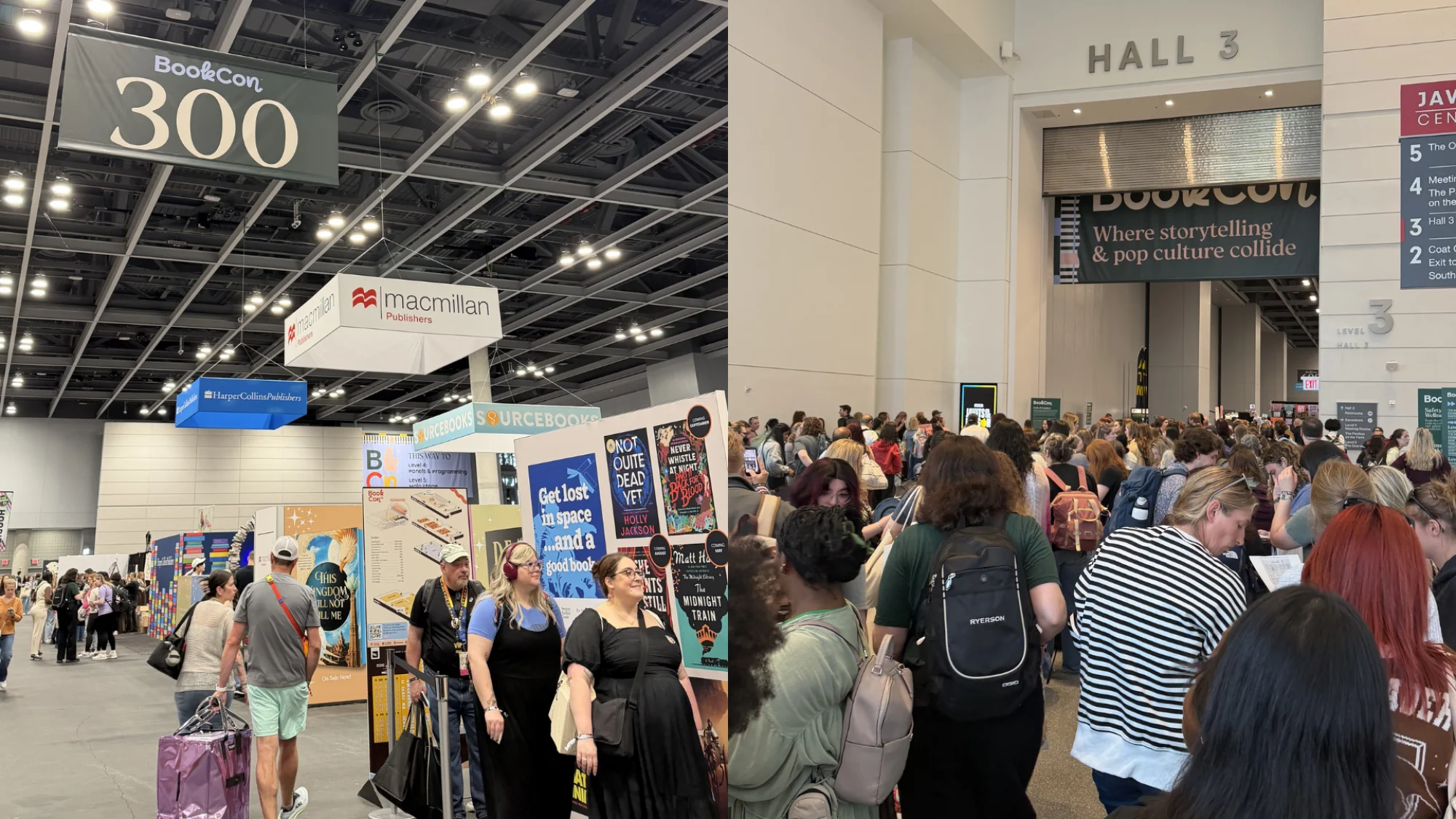 The crowds at BookCon