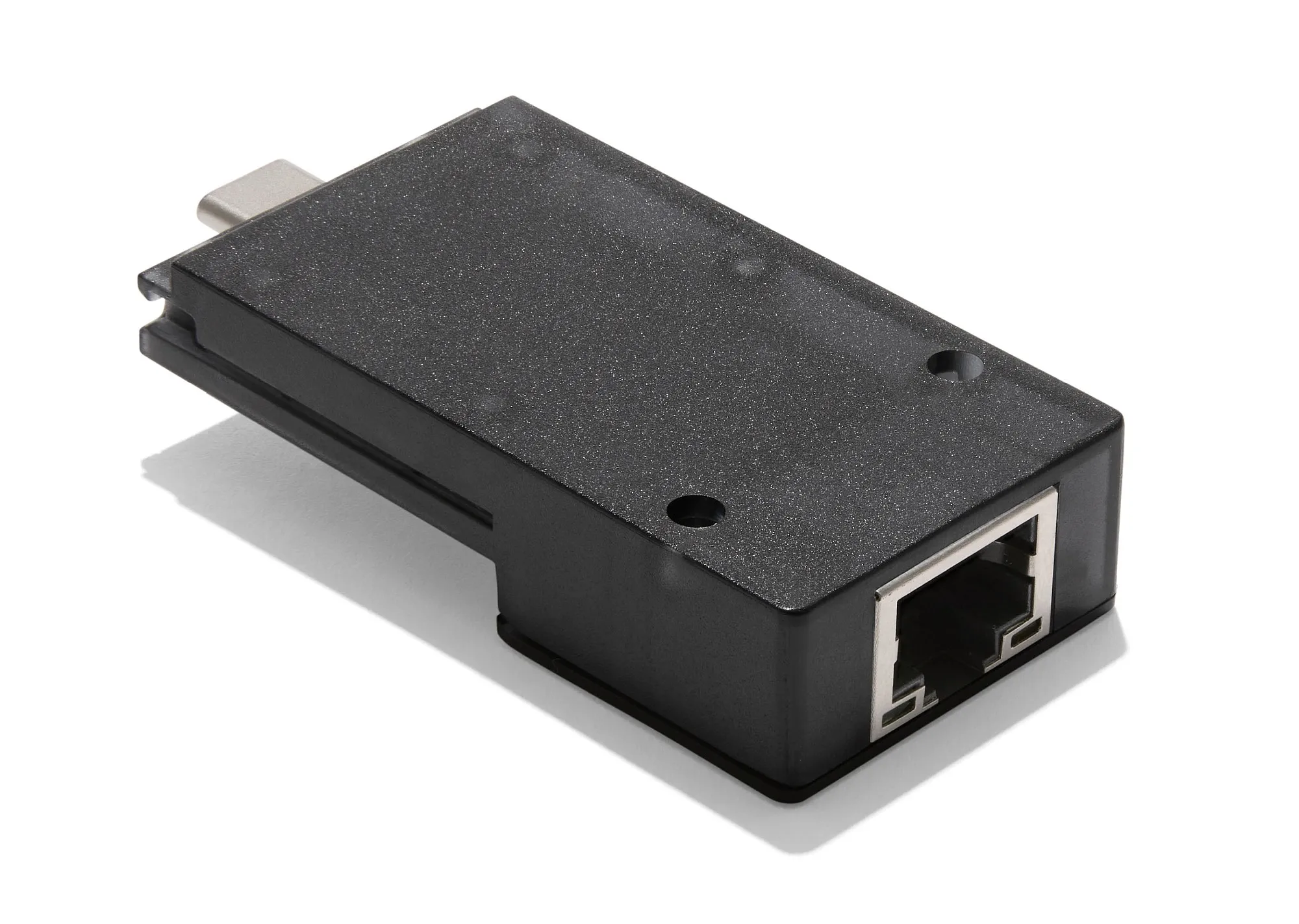 An ethernet port sticking out of a dongle