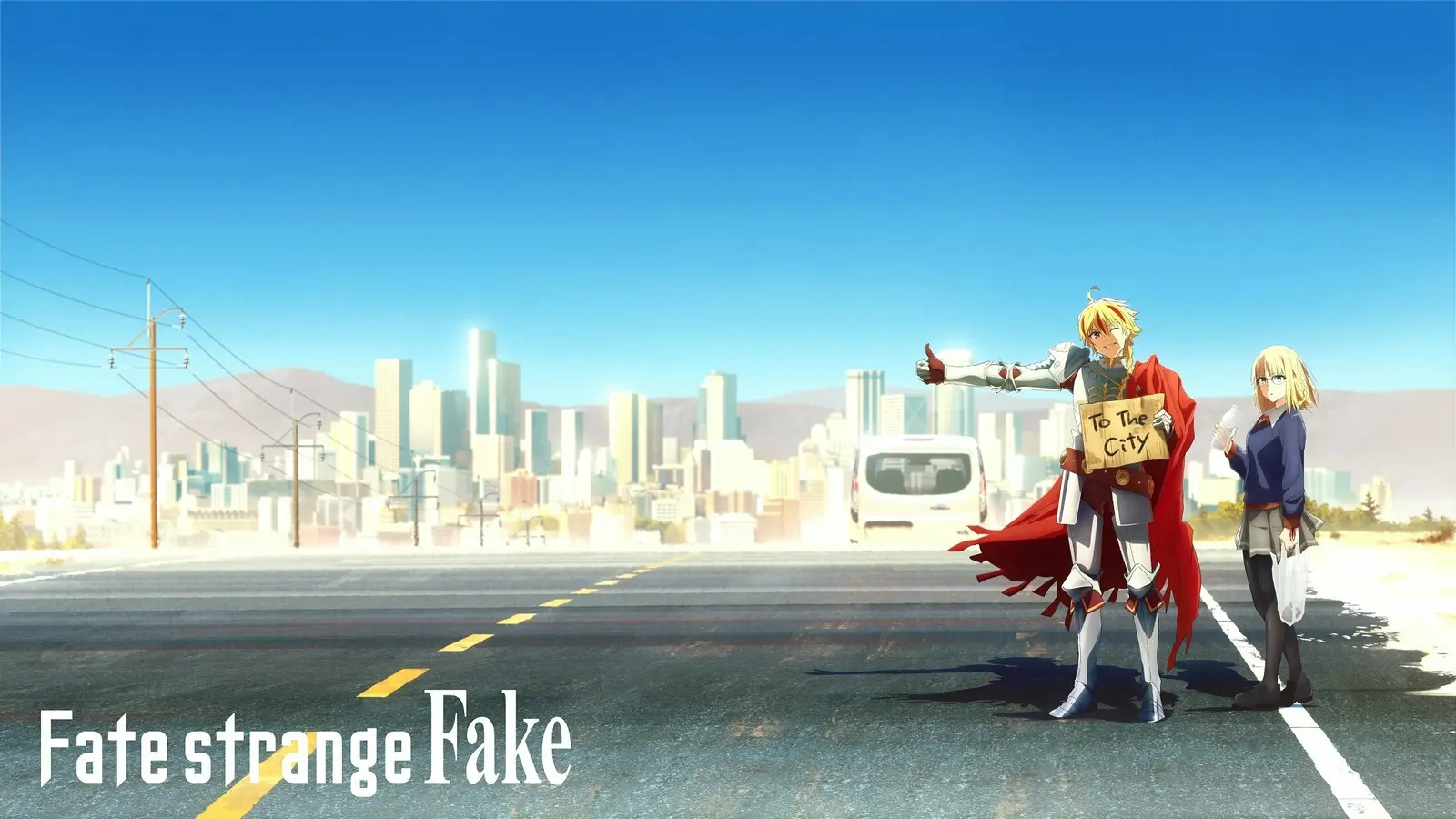 《Fate/strange Fake》宣布TV动画化,主视觉图公开