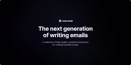 React Email 6.0 gallery image