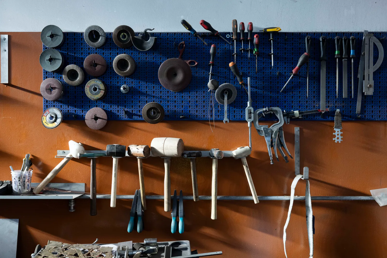 Image may contain Device Screwdriver Tool Hammer Architecture Building Factory Manufacturing Machine and Wheel