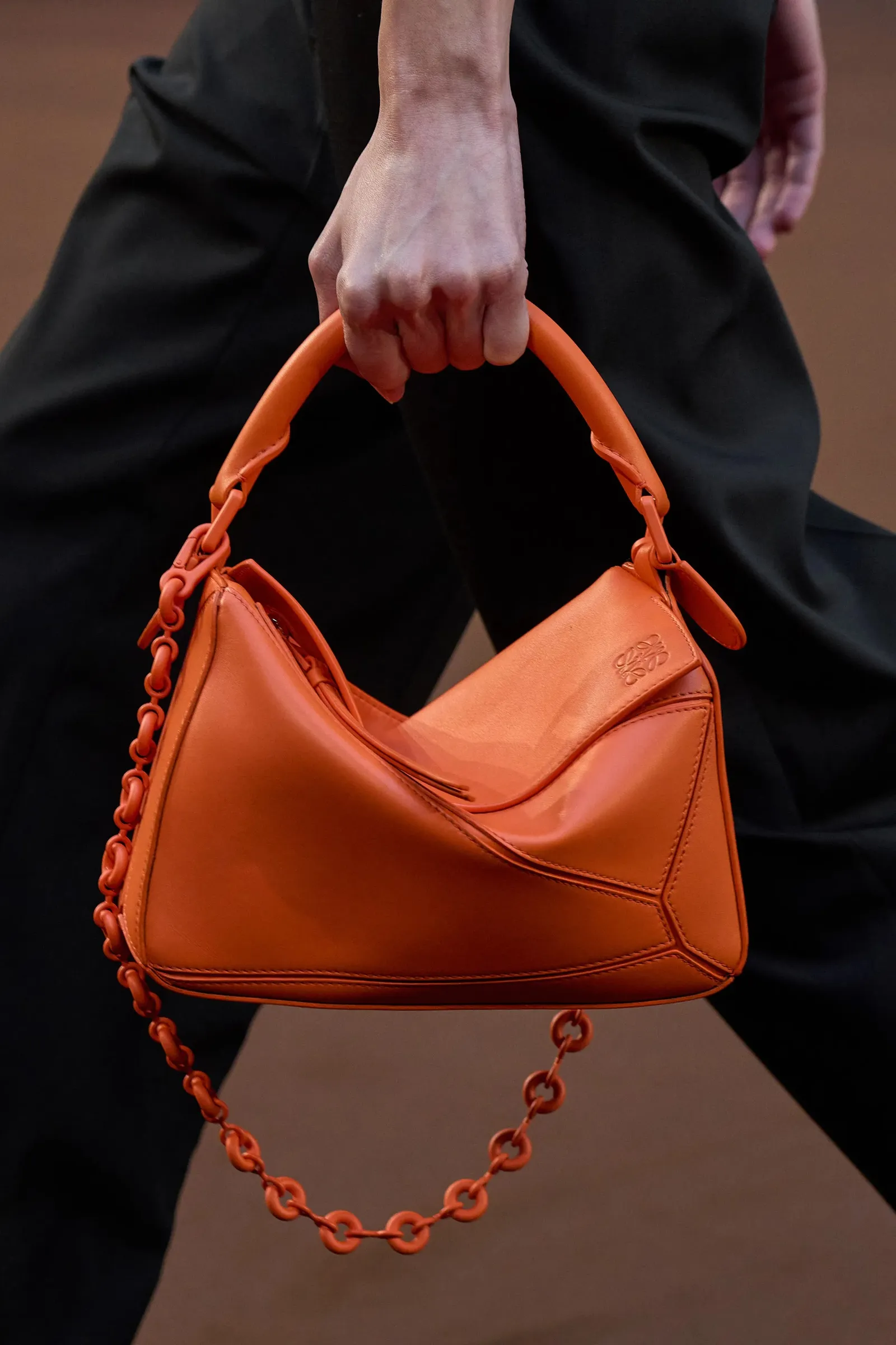 A Puzzle bag on the fallwinter 2022 runway.