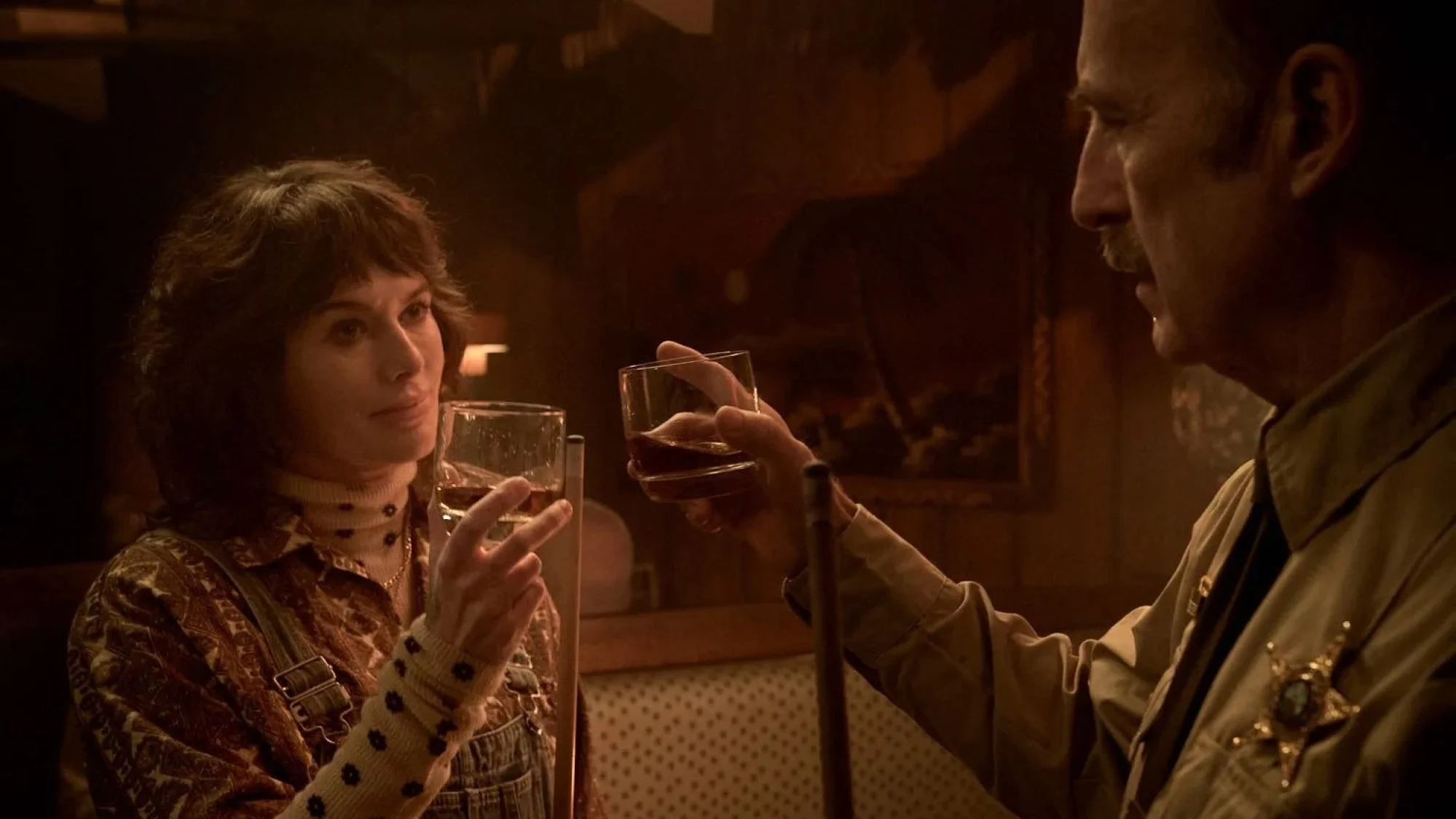 Lena Headey and Bob Odenkirk in "Normal."
