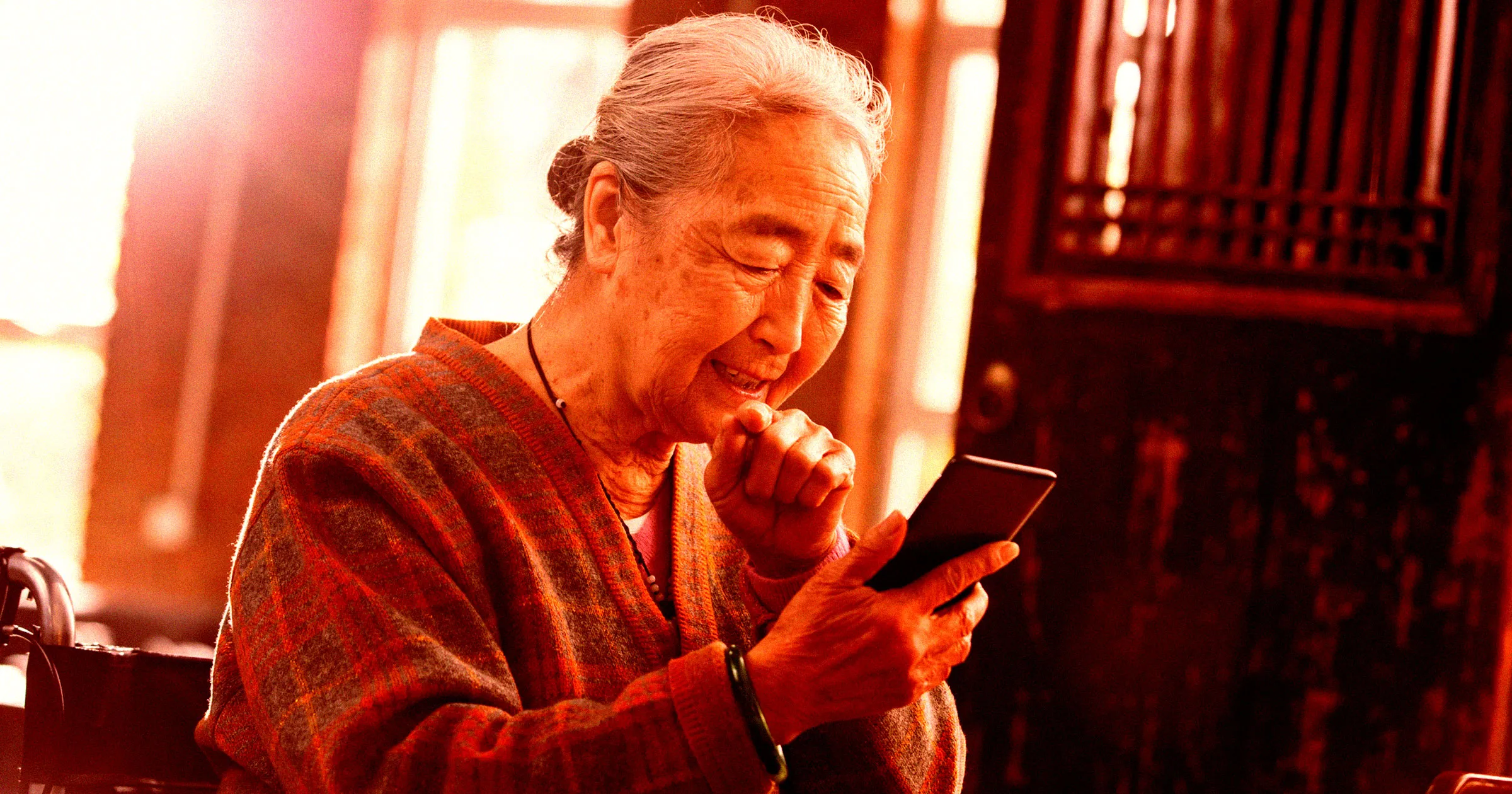 The octogenarian mother of a man who was killed in a road accident has been unknowingly talking to his AI clone via regular video calls.