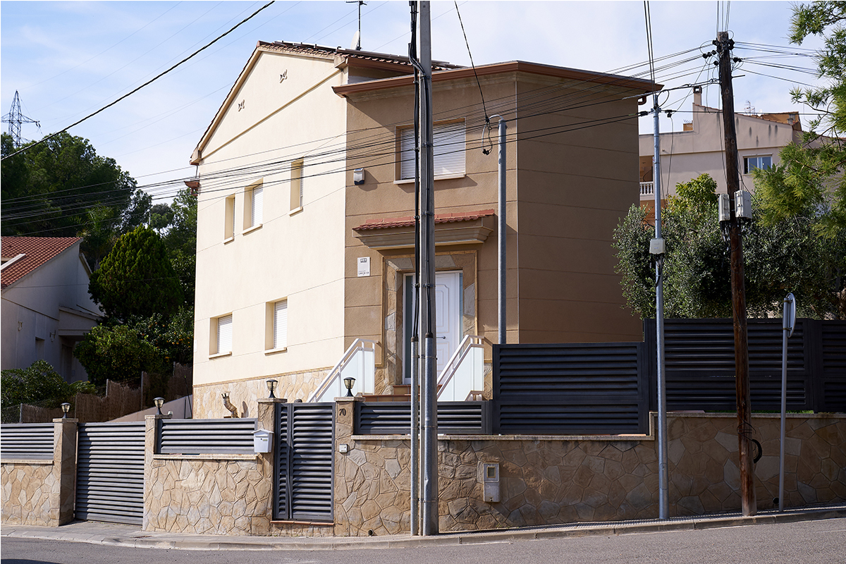 Vivienda de Calafell en la que fueron detenidos Willy y su hermano 'Ronco', cerca de Tarragona.