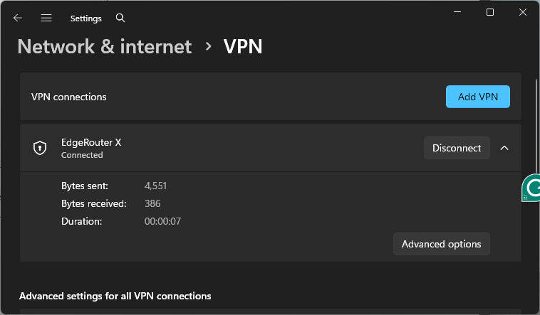 Connected successfully