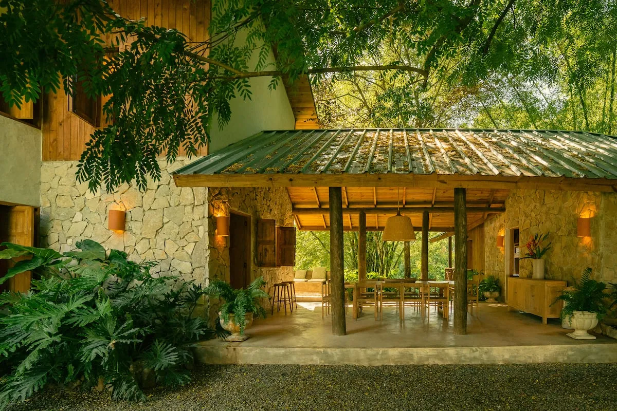 Image may contain Architecture Building Hotel Resort Plant Indoors Interior Design and Outdoors