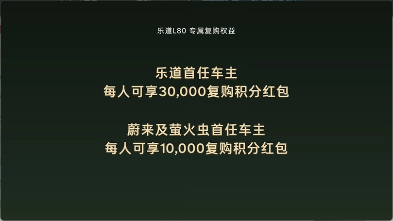 预售价 24.58 万元起,蔚来乐道 L80 大五座 SUV 开启预售