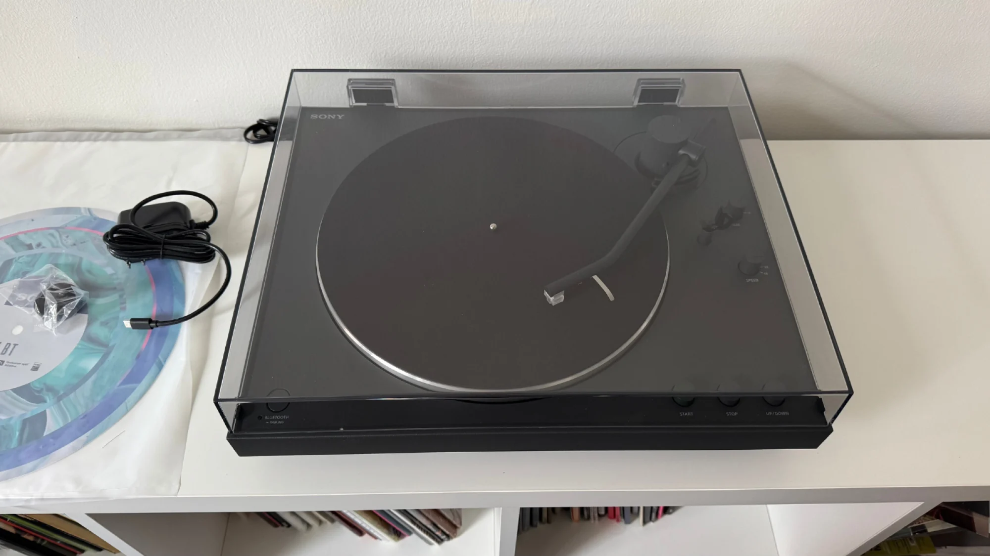 the Sony PS-LX3BT