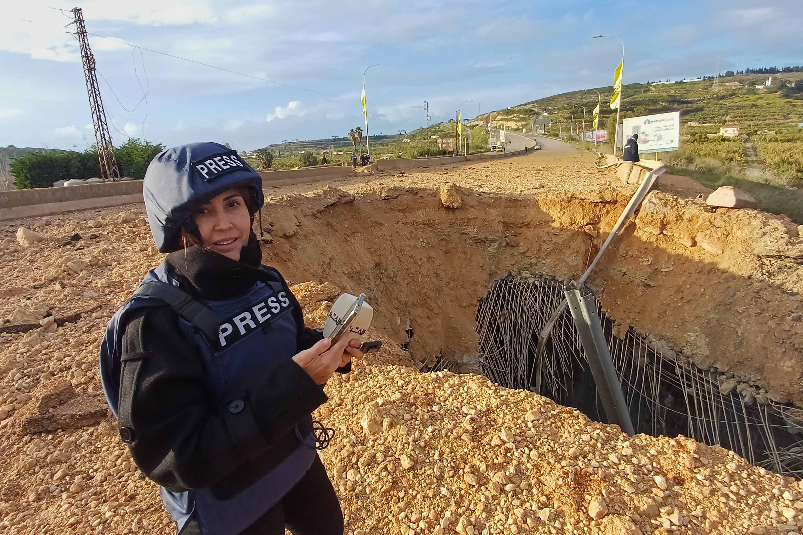 La periodista libanesa Amal Khalil ha fallecido en el L�bano.
