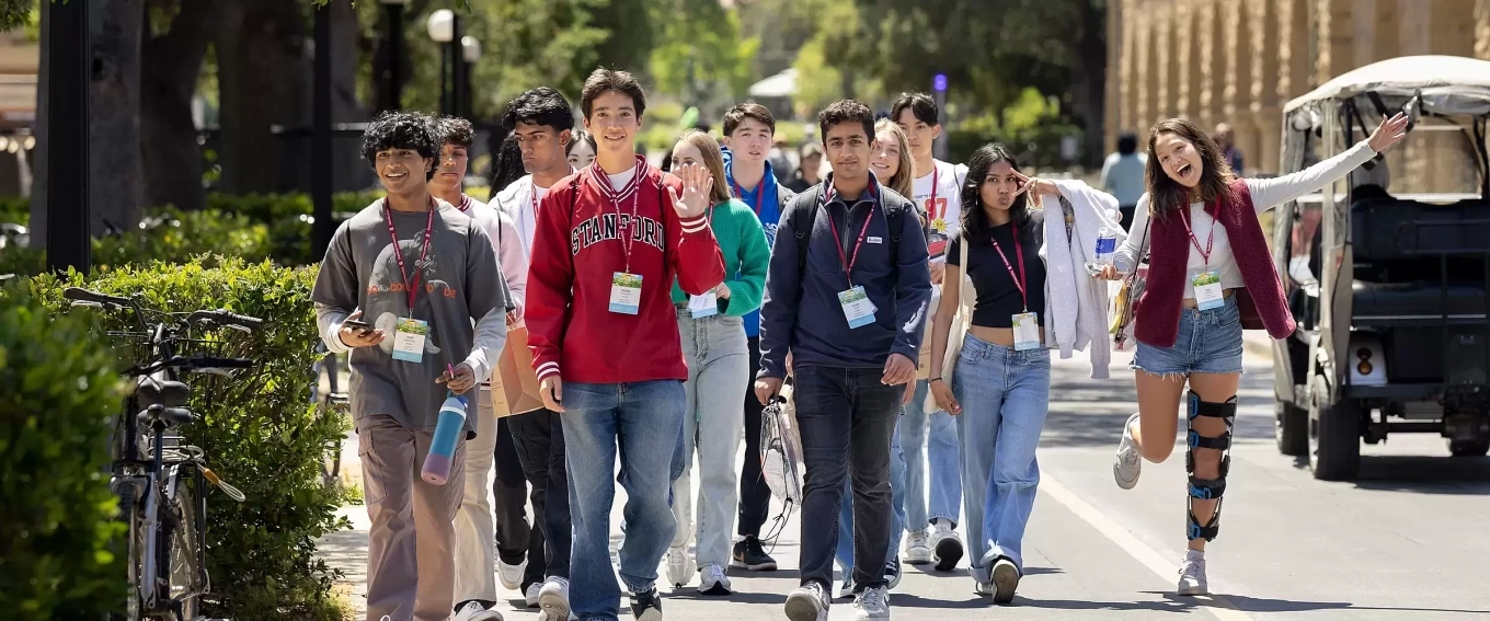Students at Stanford University in the U.S. Photo courtesy of the university