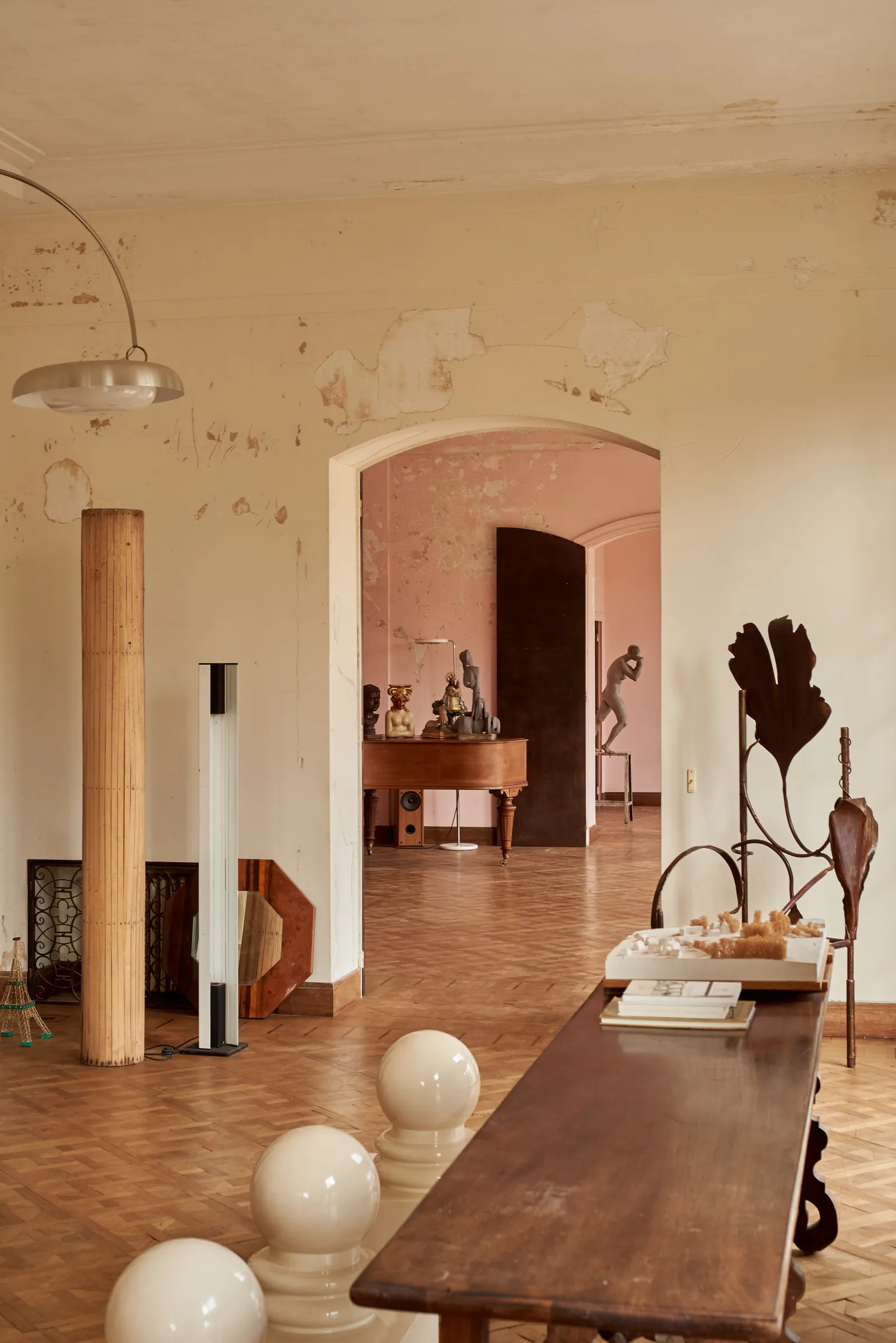 A communal area at Villa Magnan.