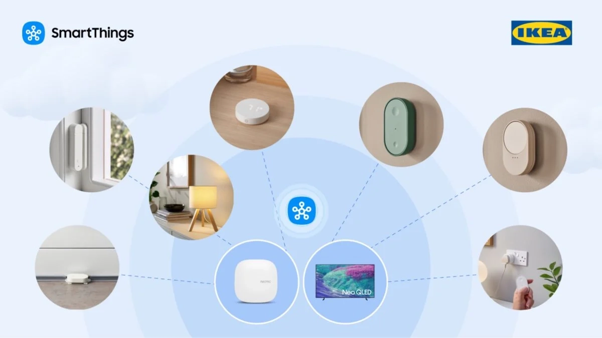 宜家智能家居新品兼容三星 SmartThings 生态,首批支持 25 款产品