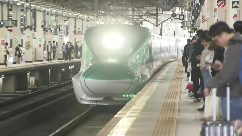東北新幹線　午後８時３０分ごろ東京・八戸間で運転再開見込み｜FNNプライムオンライン
