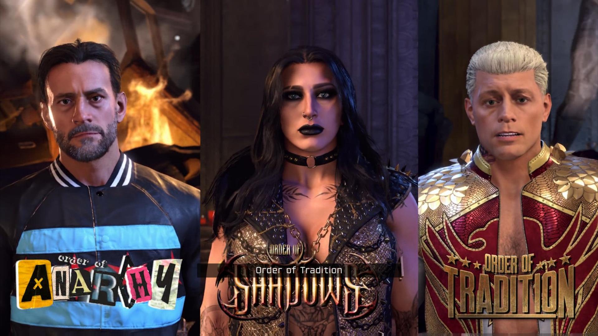 WWE 2K26 gameplay screenshot highlighting wrestler character and environment