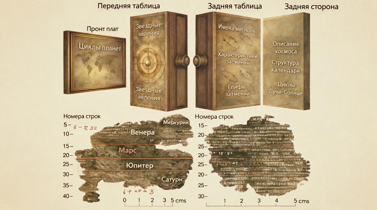 Конфигурация Антикерского механизма Конфигурация Антикерского механизма