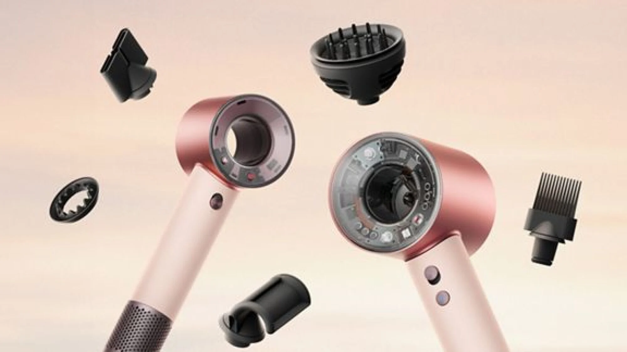 dyson supersonic travel with attachments