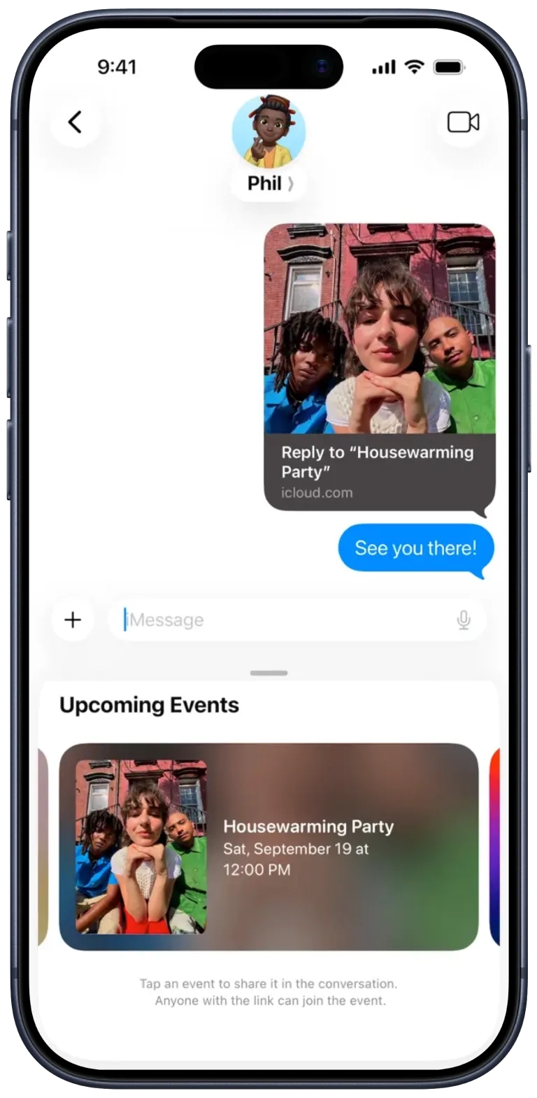 苹果更新推出 Invites 1.8,支持 iMessage 直接分享邀请函