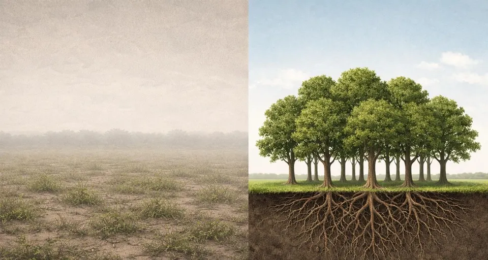 100,000 seeds vs 100 trees