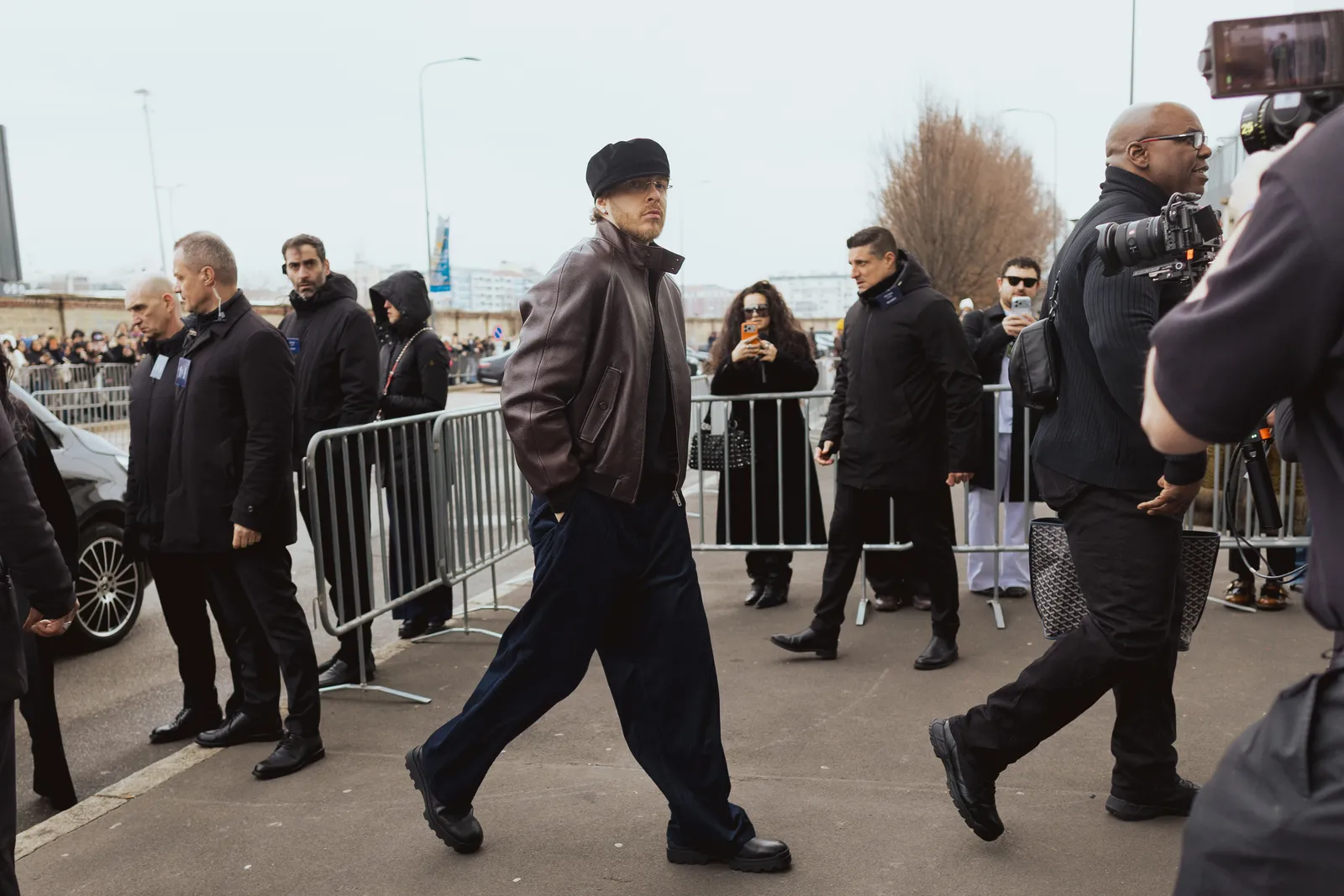 Image may contain Brantley Gilbert Brian Letscher Evelina Sašenko Person Walking Adult Pedestrian and People