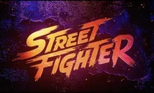 The "Street Fighter" title.