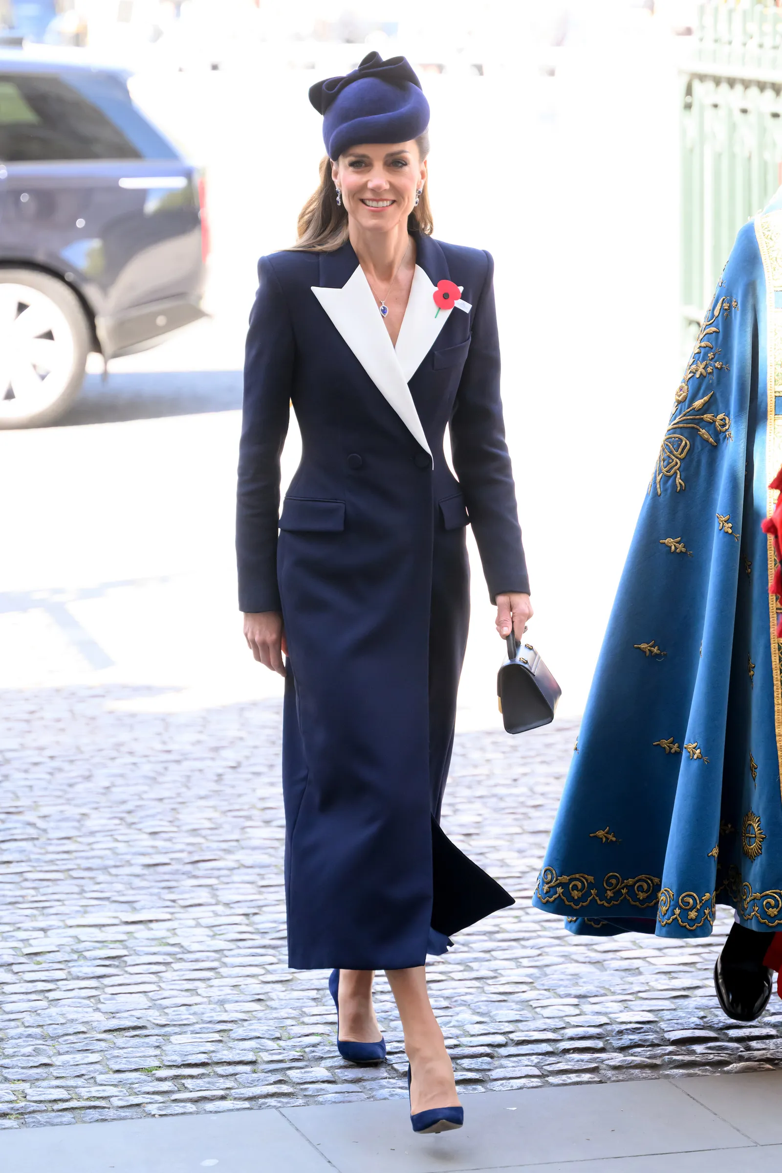 Catherine Princess of Wales attends the Service of Commemoration and Thanksgiving at Westminster Abbey as part of the...