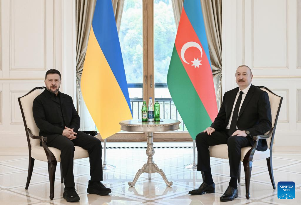 Zelensky proposes holding negotiations with Russia in Azerbaijan: media-Xinhua